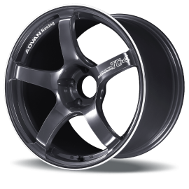 ADVAN Wheels TC-4 Racing Gun Metallic & Ring