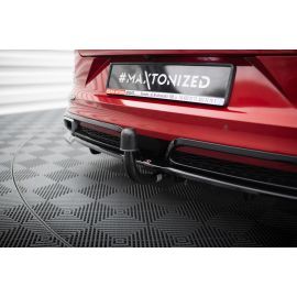 Hinten Splitter (mit einem vertikalem balken) Kia ProCeed GT-Line Mk1