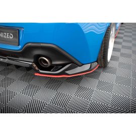 Hinten Splitter (mit einem vertikalem balken) V.2 Toyota GR86 Mk1