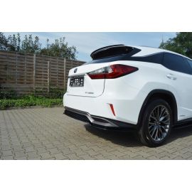 Hinten Splitter Lexus RX Mk4 H (ohne vertikale Balken)