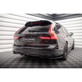Hinten Splitter (mit einem vertikalem balken) V.2 Volvo V90 Mk2