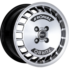 Ronal Wheels R10 TURBO Schwarz Frontkopiert