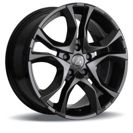 A1 Wheels Vision Gloss Black