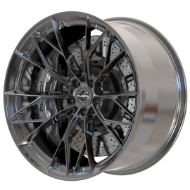 Rusch Wheels F11-R Monoblock Dark Brushed Black