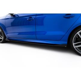 Street Pro Seitenschweller Diffusor + Flaps Audi A3 / S3 / RS3 S-Line Sedan 8V
