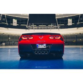 Heck Diffusor Seite Chevrolet Corvette Stingray C7