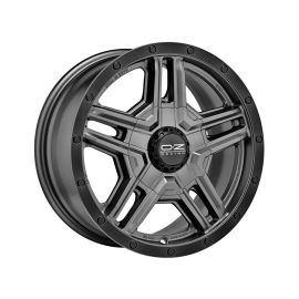 Rally Adventure Matt Graphite Black Lip Rivets