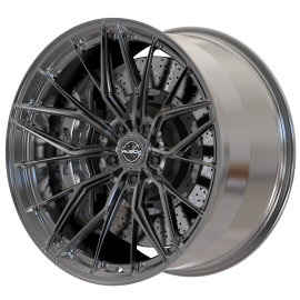 Rusch Wheels GTS-R Monoblock Dark Brushed Black