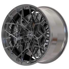 Rusch Wheels RVX-R Monoblock Dark Brushed Black
