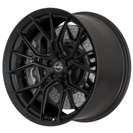 Rusch Wheels RZ-1R Monoblock Satin Black