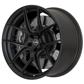 Rusch Wheels R0330 Monoblock Satin Black