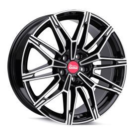 MAM Wheels B3N Black Front Polish