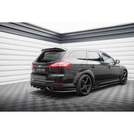 Hinten Splitter (mit einem vertikalem balken) Ford Mondeo ST-Line Estate Mk4 Facelift
