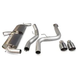 76mm/3" Non-resonated cat-back system Focus MK2 ST 225 2.5 Turbo Daytona