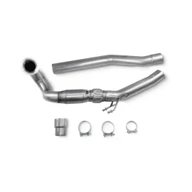 Downpipe with high flow sports catalyst Audi S3 8Y Sportback & Saloon | VW Golf MK8 R | Non-GPF Models