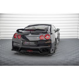 Hinten Splitter (mit einem vertikalem balken) Nissan GTR R35 Facelift