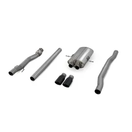 Non-resonated cat-back system Cooper S R56 / R57 / R58 / R59 Monaco (twin) Ceramic