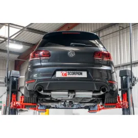 Resonated cat-back system Golf Mk6 Gti 2.0 Tsi & Edition 35 Daytona