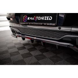 Hinten Splitter (mit einem vertikalem balken) V.2 BMW X4 M40i G02