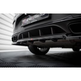 Hinten Splitter (mit einem vertikalem balken) Mercedes-AMG GLC 63 Coupe C253 Facelift