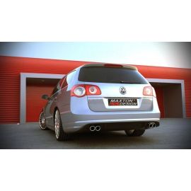Heckansatz Volkswagen Passat B6 ( R-Line Look ) 2 Auspuff