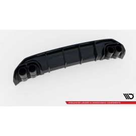 Heckansatz + Endschalldampfer SportAuspuff Attrappe Audi A3 / S3 / RS3 S-Line Sedan 8Y