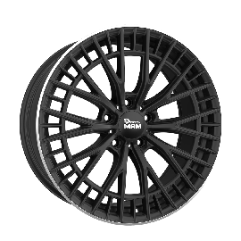 MAM Wheels GT2 Matt Black Lip Polish