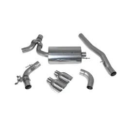 GPF-Back system with electronic valve M135i xDrive (F40) GPF model Daytona