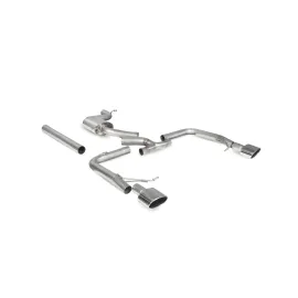 Non-resonated cat-back system Leon Cupra 2.0 Tsi 280/290 ST EVO R