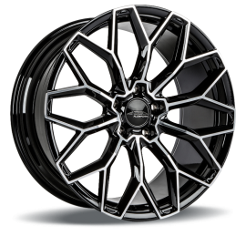 ACE Wheels AFF03 Piano Black/Face Polished