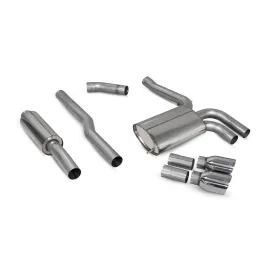 Resonated cat-back system Mini Cooper S F55 | Non GPF Model Daytona