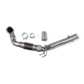 Downpipe with high flow sports catalyst Golf MK7.5 GPF incl TCR & Performance Pack / Seat Leon Cupra 290 GPF