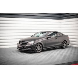 Seitenschweller Diffusor Mercedes-Benz C Coupe / Sedan / EstateAMG-Line C204 / W204 Facelift / S204 Facelift