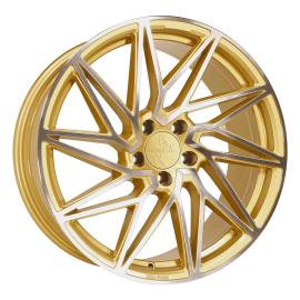 Keskin Wheels KT20 Gold Front Polish