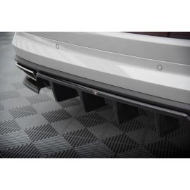 Hinten Splitter (mit einem vertikalem balken) Skoda Kodiaq RS Mk1 / Mk1 Facelift