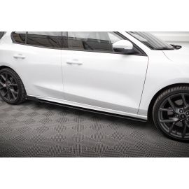 Street Pro Seitenschweller Diffusor + Flaps Ford Focus ST / ST-Line Mk4