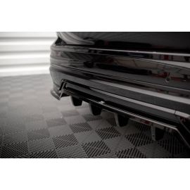 Hinten Splitter (mit einem vertikalem balken) Volvo XC60 R-Design Mk2 Facelift
