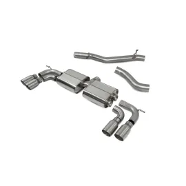 Non-resonated cat/gpf-back system without valves S3 3-Door/Sportback 8V Daytona