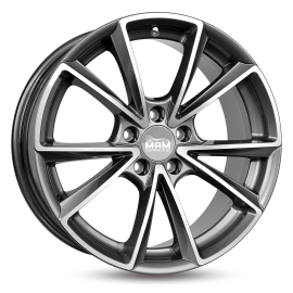 MAM Wheels A5 Palladium Front Polish