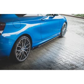 Street Pro Seitenschweller Diffusor + Flaps BMW 1 F21 M135i / M140i / M-Pack