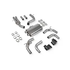 Non-res cat-back system with valves RS3 8V Pre-Facelift Ascari EVO