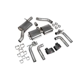 Resonated cat/gpf-back system with valves S3 Saloon 8V Ascari EVO