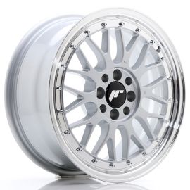 Japan Racing Wheels JR23 Hyper Silver Machined Lip