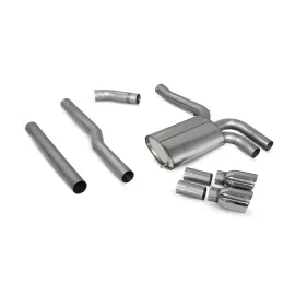 Non-resonated cat-back system Mini Cooper S F55 | Non GPF Model Daytona