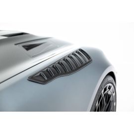 Prepreg Carbon Fiber Front Bumper Side Vents Mercedes-AMG GT C C190 Facelift