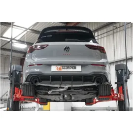 Resonated Predator GPF-back system Golf MK8 / MK 8.5 GTi Clubsport Ascari