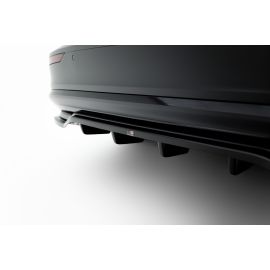 Hinten Splitter (mit einem vertikalem balken) Volvo S60/V60 R-Design Mk3