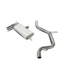 Non-resonated cat-back system Leon 1.4 Tsi | 1.6i | 2.0 Fsi | 1.9 Tdi (105bhp) | 2.0 Tdi (140 & 170bhp) Daytona (twin)