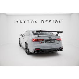 Carbon Spoiler With External Brackets Uprights Audi A5/S5/RS5/RS5/F5 FL
