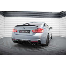 Heckansatz BMW 4 Coupe / Gran Coupe / Cabrio M-Pack F32 / F36 / F33 (Version mit DoppelAuspuff auf beiden Seiten)